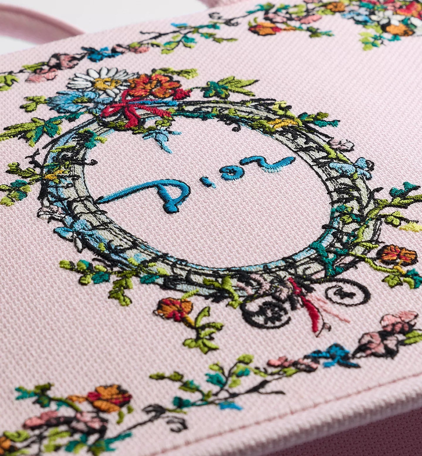 Dioriviera Medium Dior Book Tote with Strap